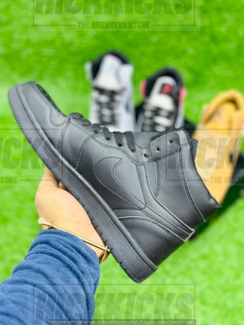 Nike Air Jordan 1 High Black Premium Batch