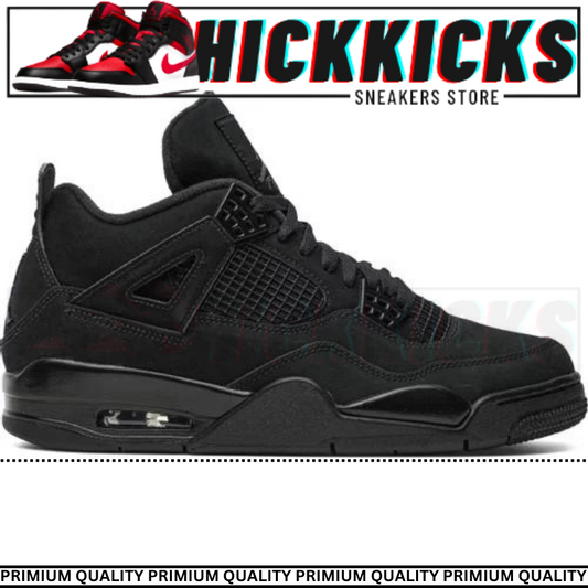 Nike Air Jordan 4 Retro Black Cat  Premium Batch
