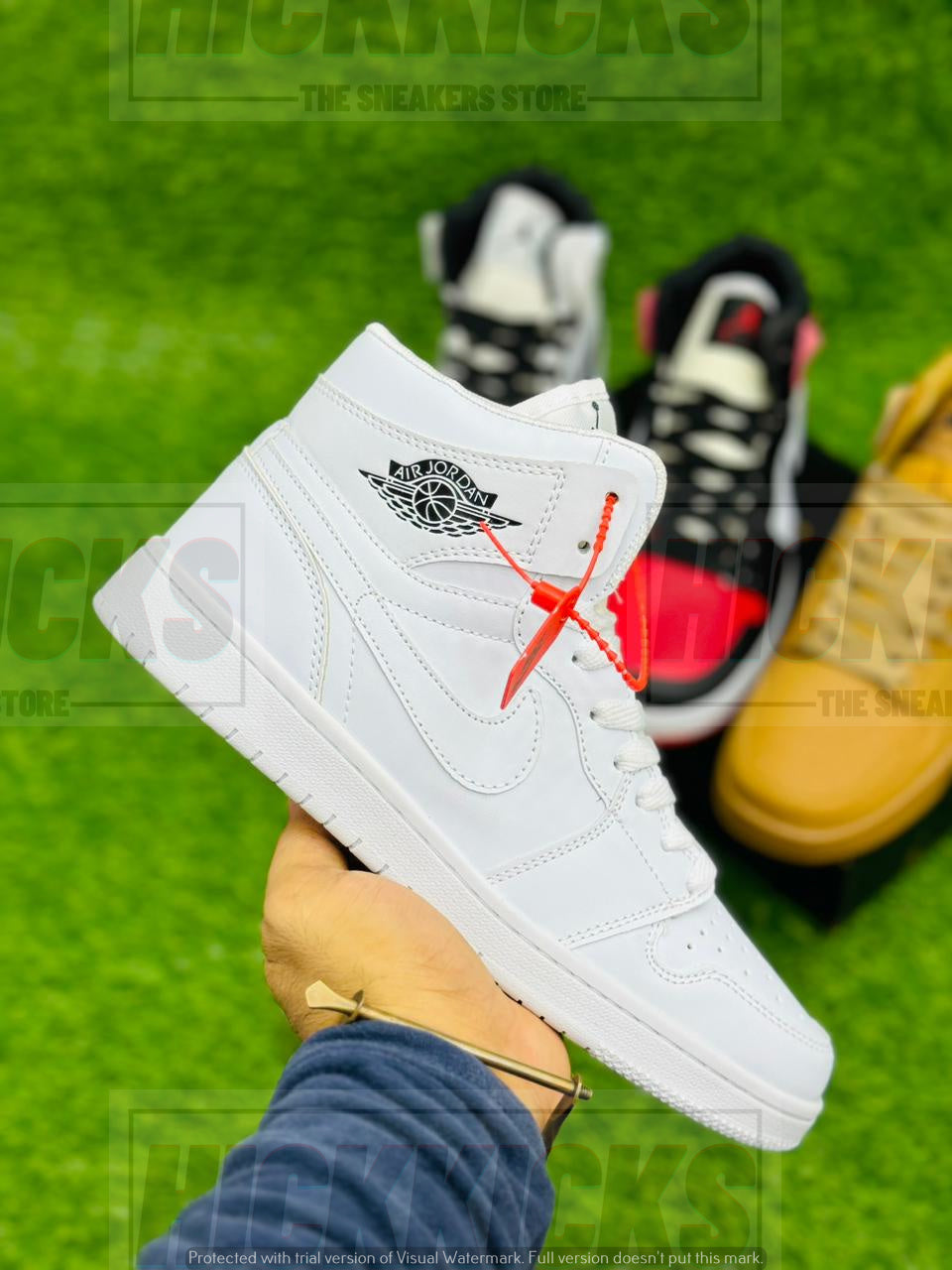 Nike Air Jordan 1 High White Premium Batch