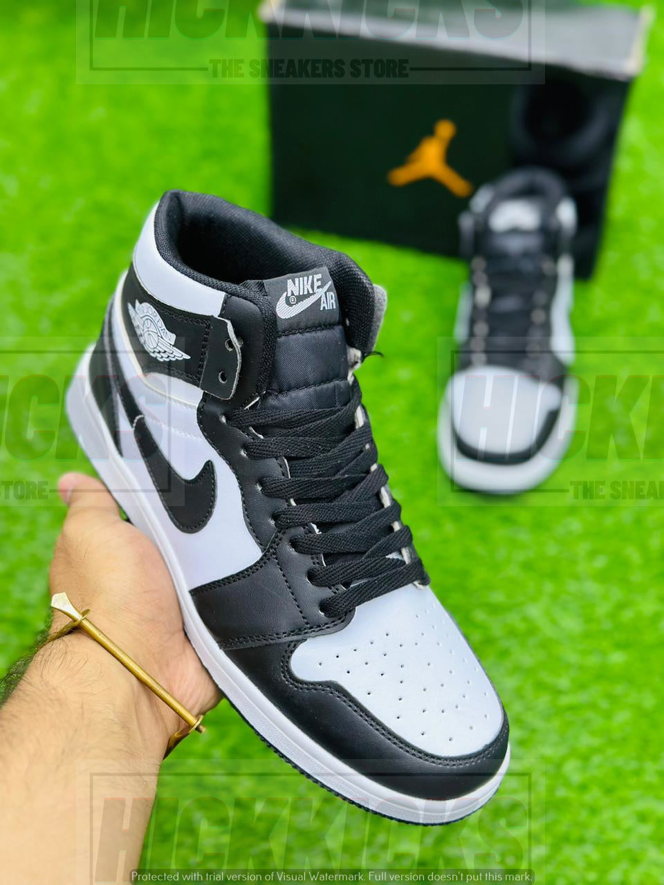 Nike Air Jordan 1 High Black White Premium Batch