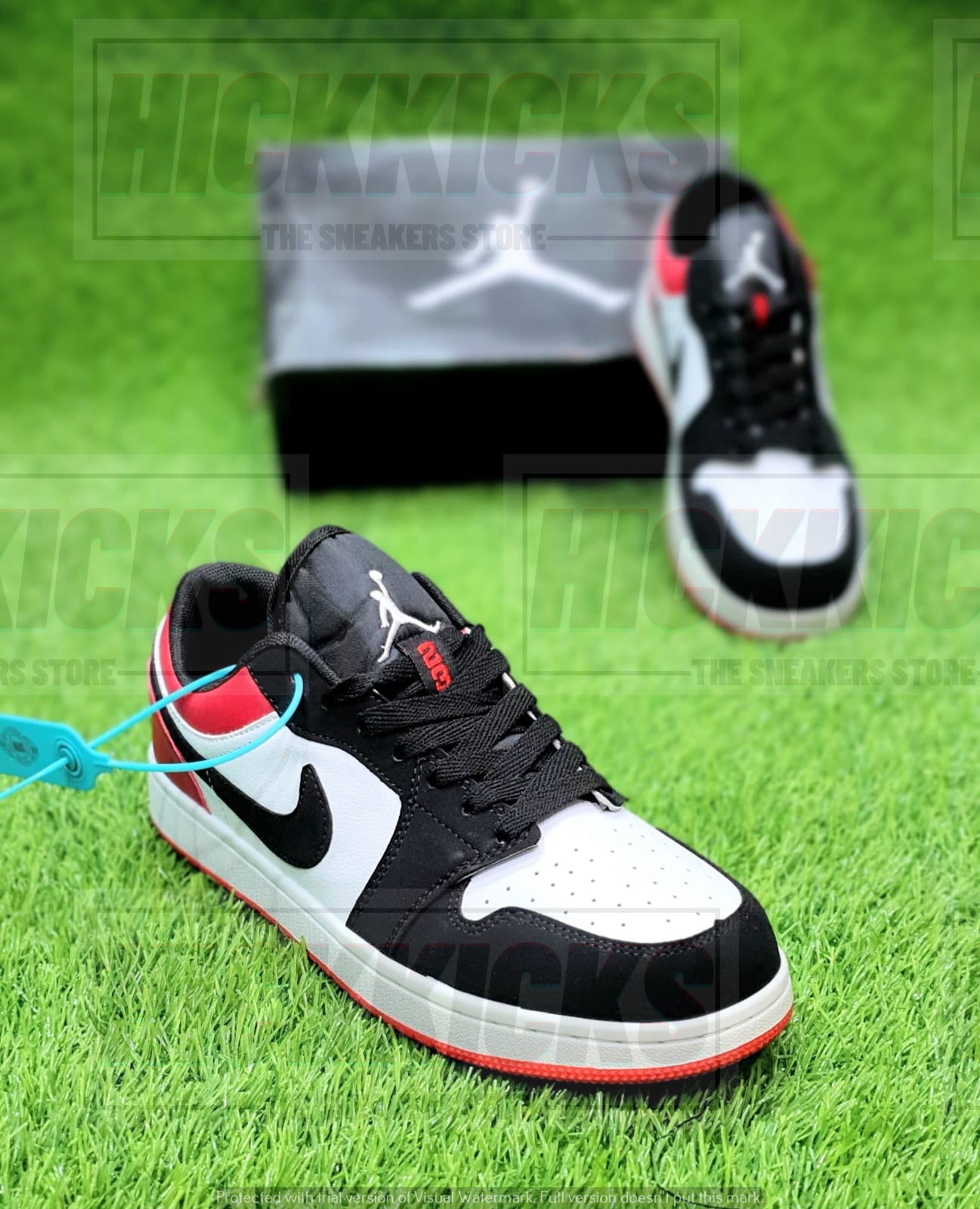 Nike Air Jordan 1 Low Black Toe  Premium Batch
